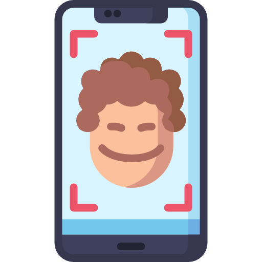 Face recognition logging icon