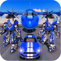 Police Robot Transport Plane