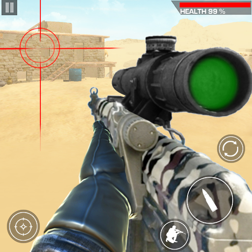 Army Desert Sniper Shooting 2021: New Gun Games icon