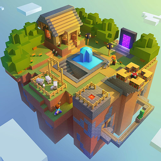 Mini Craft House Building Game icon