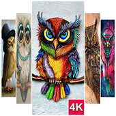 Owl Wallpaper (4K Ultra HD) icon