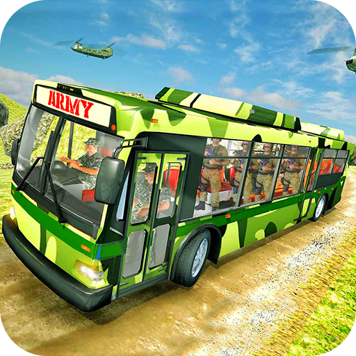 Army Bus Driver US Military Soldier Transport Duty icon