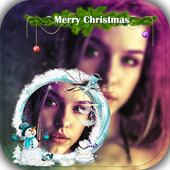 christmas pip camera photo frame icon
