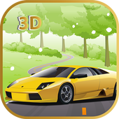 3D Car Race Real Steering icon