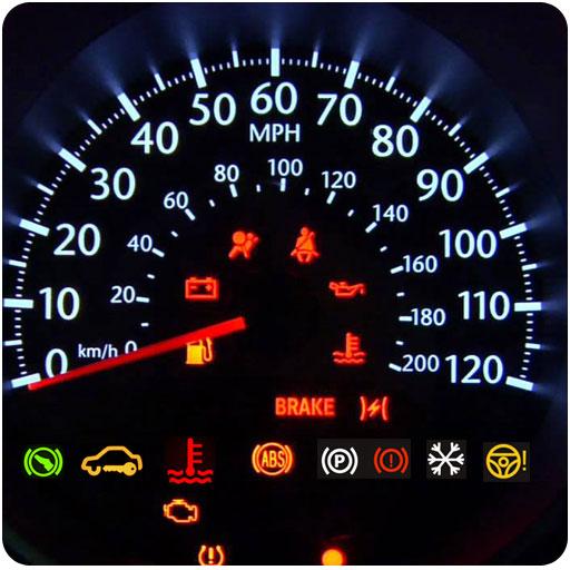 Dashboard Car Warning Light icon