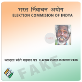 Fake Voter Card Maker Prank icon