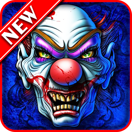 Scary Clown Wallpapers أيقونة