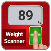 Weight Finger Scanner Prank أيقونة
