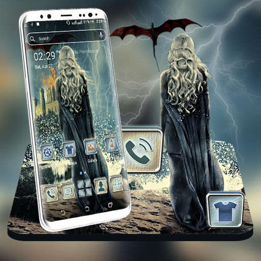 Fantasy Girl Launcher Theme icon