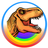 Dinosaur Park Coloring Book icon