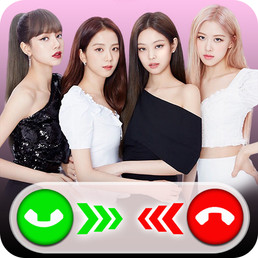 Black pink call you: Fake Video Call иконка