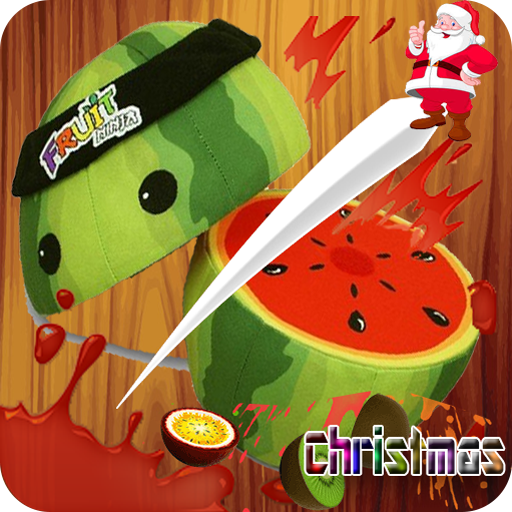 Christmas Fruit Cutting Game icon