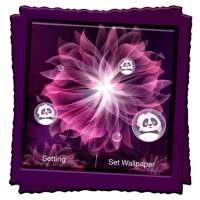 Neon Flowers Live Wallpaper on 9Apps