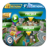 Gems Coins Cooking Fever icon