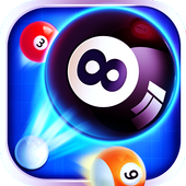 8 ball snooker pool games आइकन