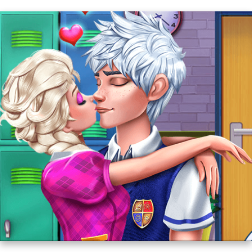 Couple Highschool Crush - Kiss Games For Girls icon