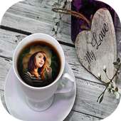 Coffee Cup Photo Frames on 9Apps