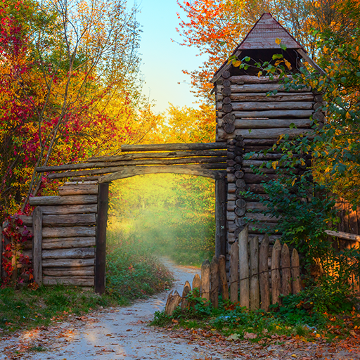 Autumn City Park Escape icon