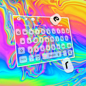 Liquid Rainbow Keyboard Theme icon