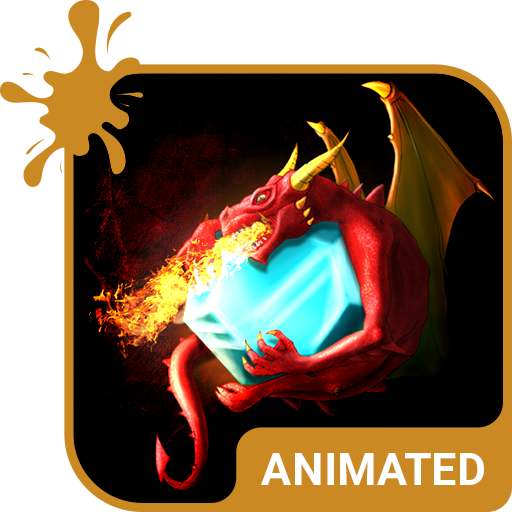 Dragons Animated Keyboard   Live Wallpaper icon