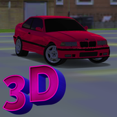 3D Sports Car Driving In City icon