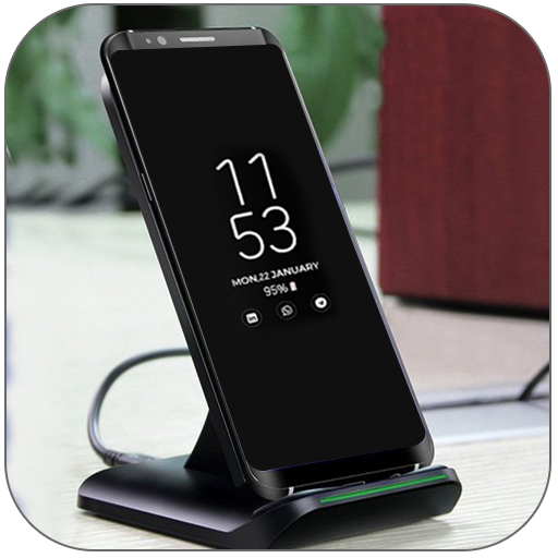 Amoled Clock Always on display screen icon