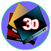 Magic 3D Video Player icon