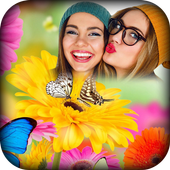 Rose Flower Photo Frames icon