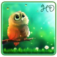 Cute Owl APUS Live Wallpaper on 9Apps