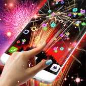 Fireworks live wallpaper icon