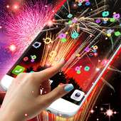 Fireworks live wallpaper