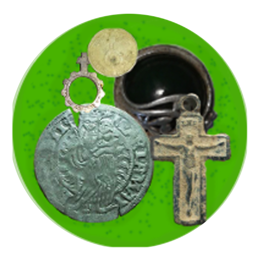 Metal detector game icon