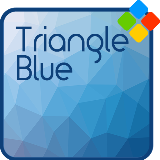 Triangle Blue Theme icon