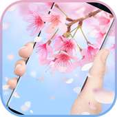 Sakura & cherry blossom Live Wallpaper on 9Apps