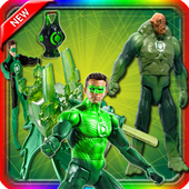 Green Galaxe Hero Aline Game icon