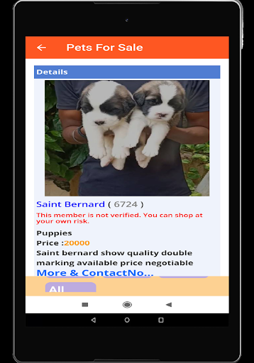 Pets For Sale – Animals App screenshot 2