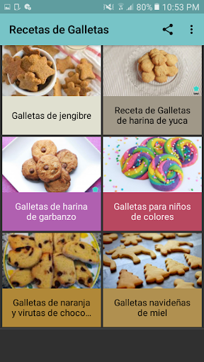 Recetas de Galletas screenshot 4