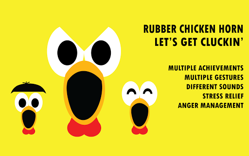 Rubber Chicken Horn Prank: Many gestures & sounds! screenshot 8