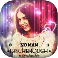 Glitter Sparkle Photo Effects - Photo Frame