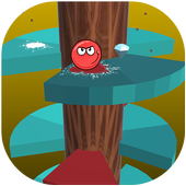 Dacing Red Ball Helix icon