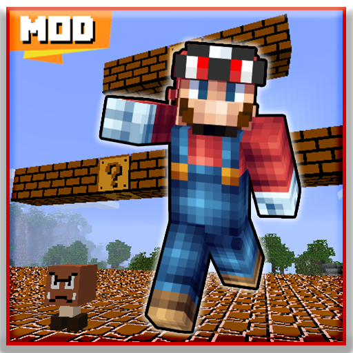 ikon Super Mod Mario - Adventure for Minecraft PE 2021
