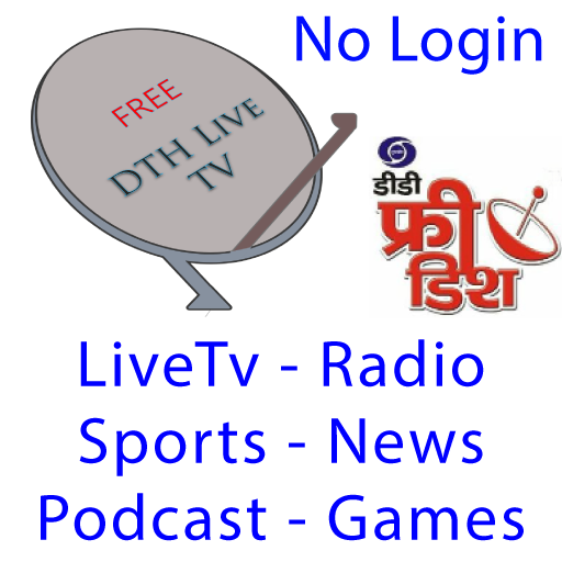 DTH Live TV - DD TV &amp; Radio - Sports, Cricket tv icon