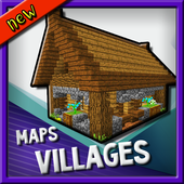 ikon Village maps for minecraft pe