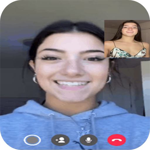 Charli D'amelio fake video call icon