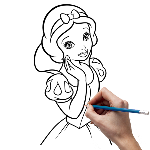 Draw Cartoon And Kawaii आइकन