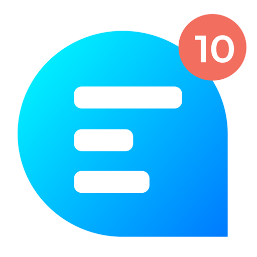 Messenger Parallel Dual App SMS Video Chat Texting أيقونة