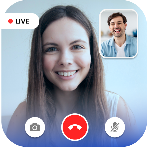 Live Video Call - Live Video Chat &amp; Video Talk icon