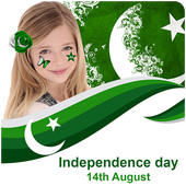 Pak Independence Day Photo Frames &amp; Stickers icon