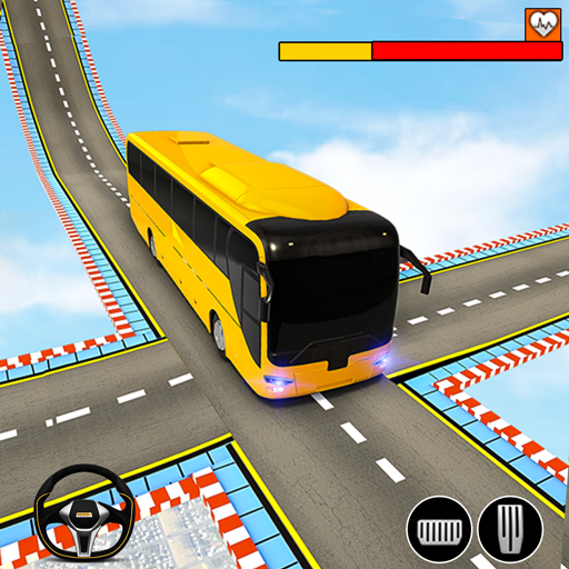 Ultimate Bus Stunt Mega Ramp icon
