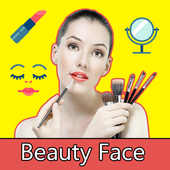 Beauty Face Makeup Camera आइकन